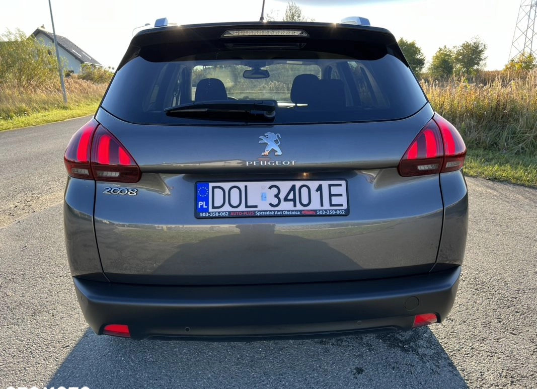 Peugeot 2008 cena 48900 przebieg: 86724, rok produkcji 2017 z Oleśnica małe 631